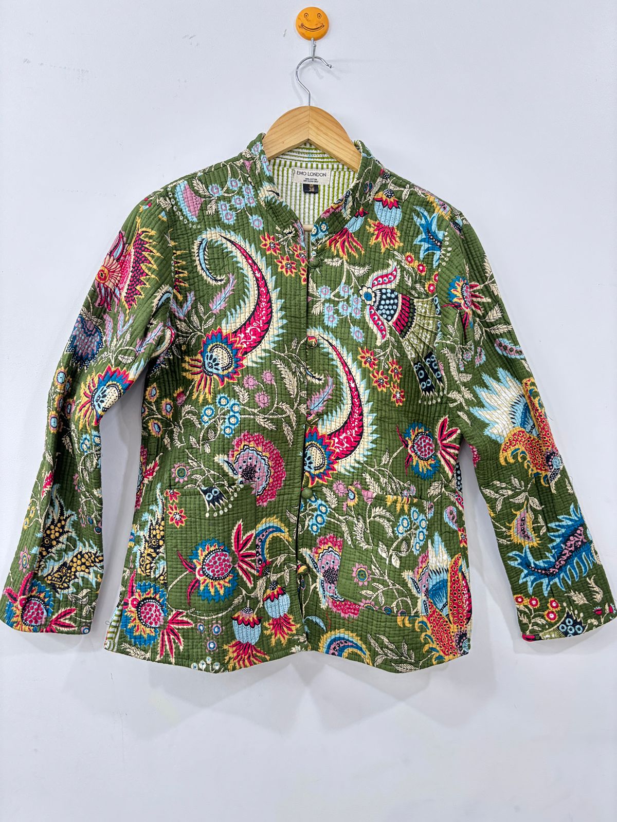 Bohemian Embroidered Cropped Jacket