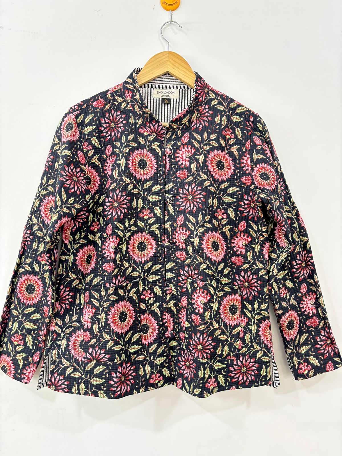 Bohemian Embroidered Cropped Jacket