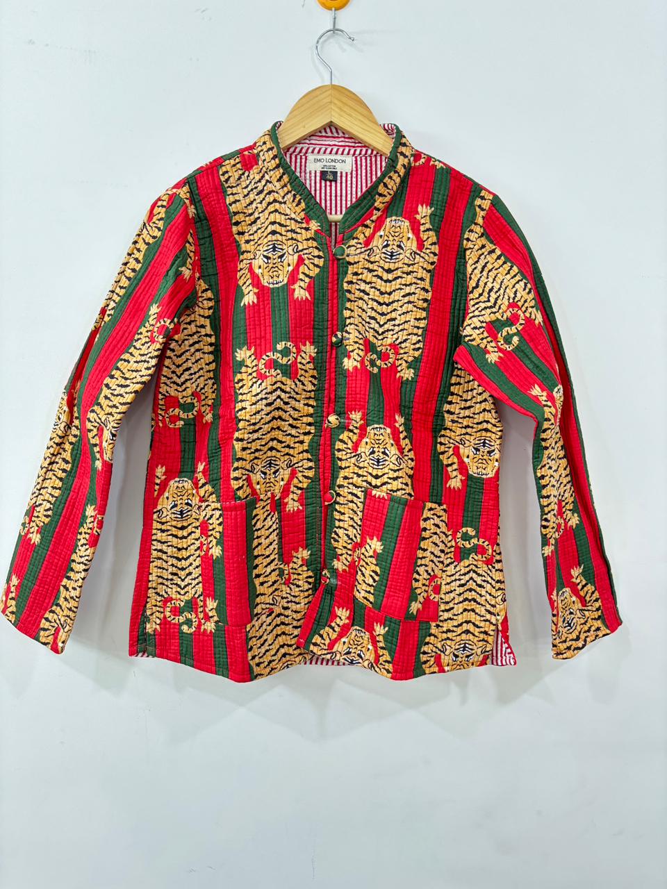 Bohemian Embroidered Cropped Jacket