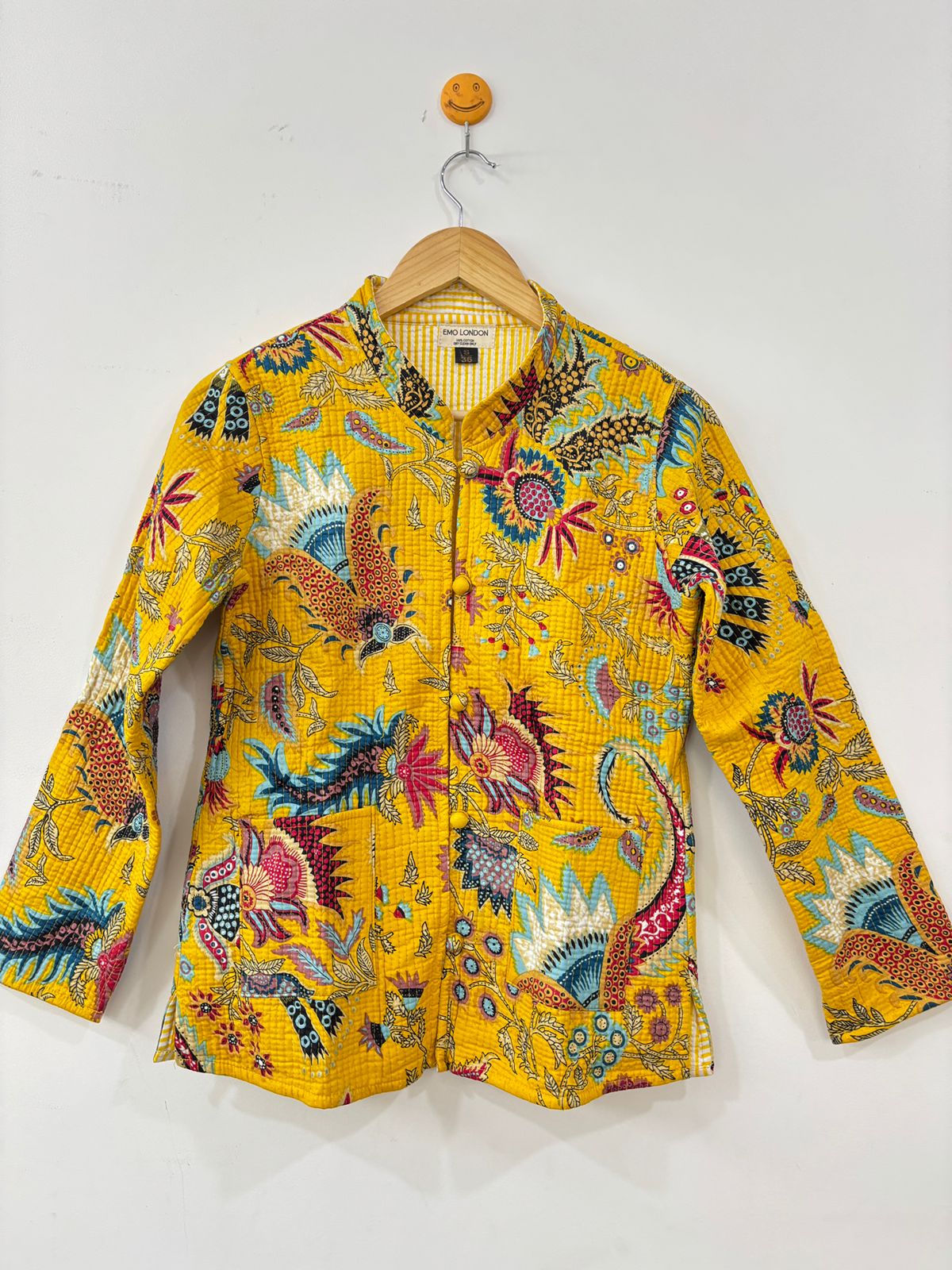 Bohemian Embroidered Cropped Jacket