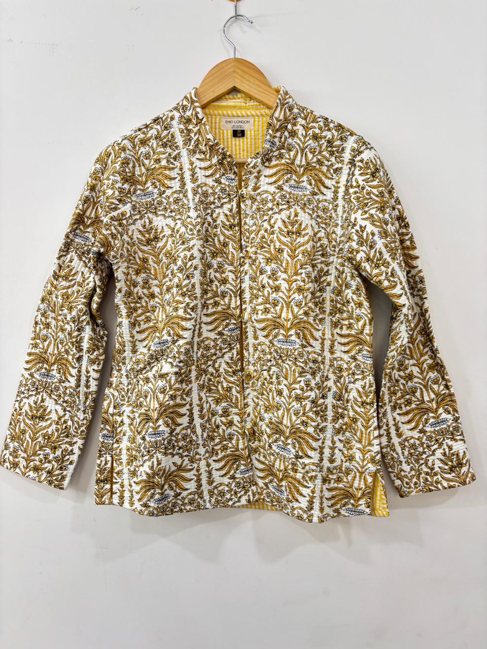 Bohemian Embroidered Cropped Jacket