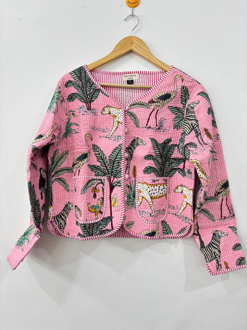 Bohemian Embroidered Cropped Jacket