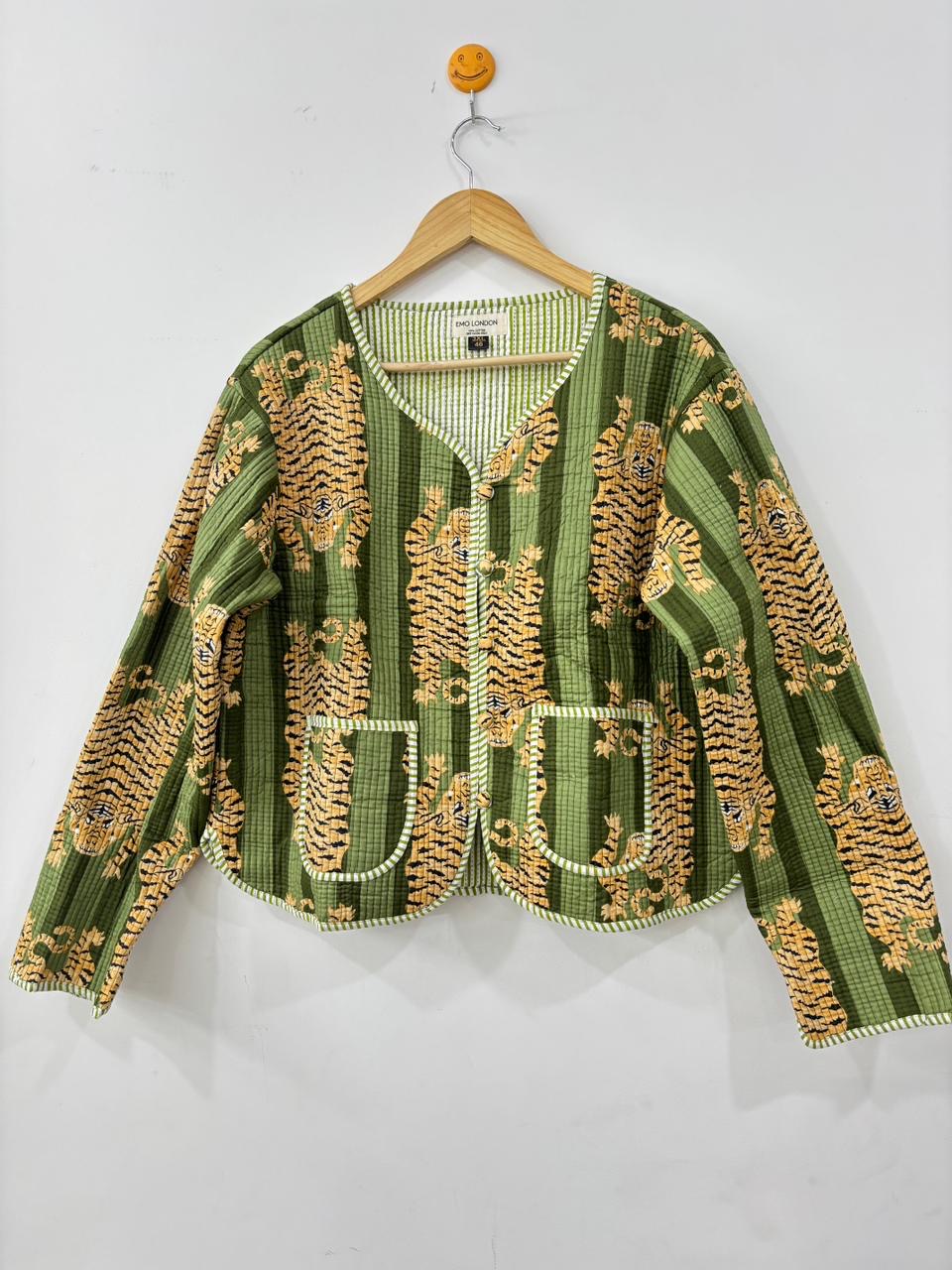 Bohemian Embroidered Cropped Jacket